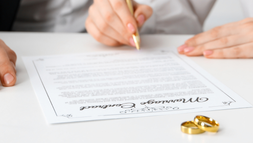 contrat mariage en Israel