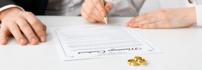 contrat mariage en Israel